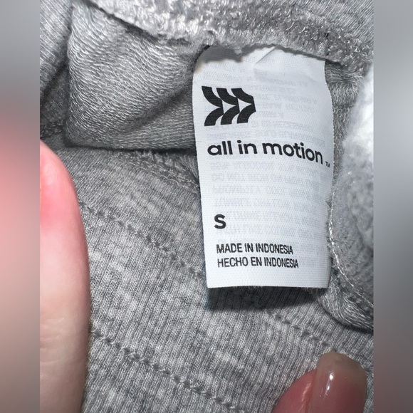 All In Motion Women’s Modal French Terry Flare Sweatpants ~ Gray ~ Size S - Picture 4 of 5